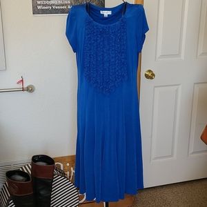 Royal Blue Spring Dress